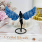 Blue Aventurine Angel Wings 9cm