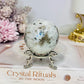 Rainbow Moonstone Sphere on Stand 223g