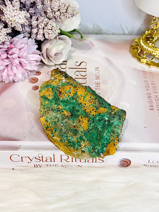 Natural 10cm Malachite Raw | Rough Specimen