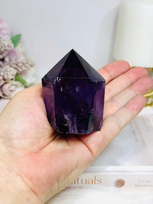 High Grade Amethyst Chunky Tower 7cm
