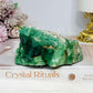 Natural Green Cubed Fluorite Specimen 505g