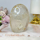 Clear Quartz Freeform with Golden Healer Inclusions 11.5cm 552g