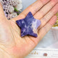 Lepidolite Carved Star 5cm