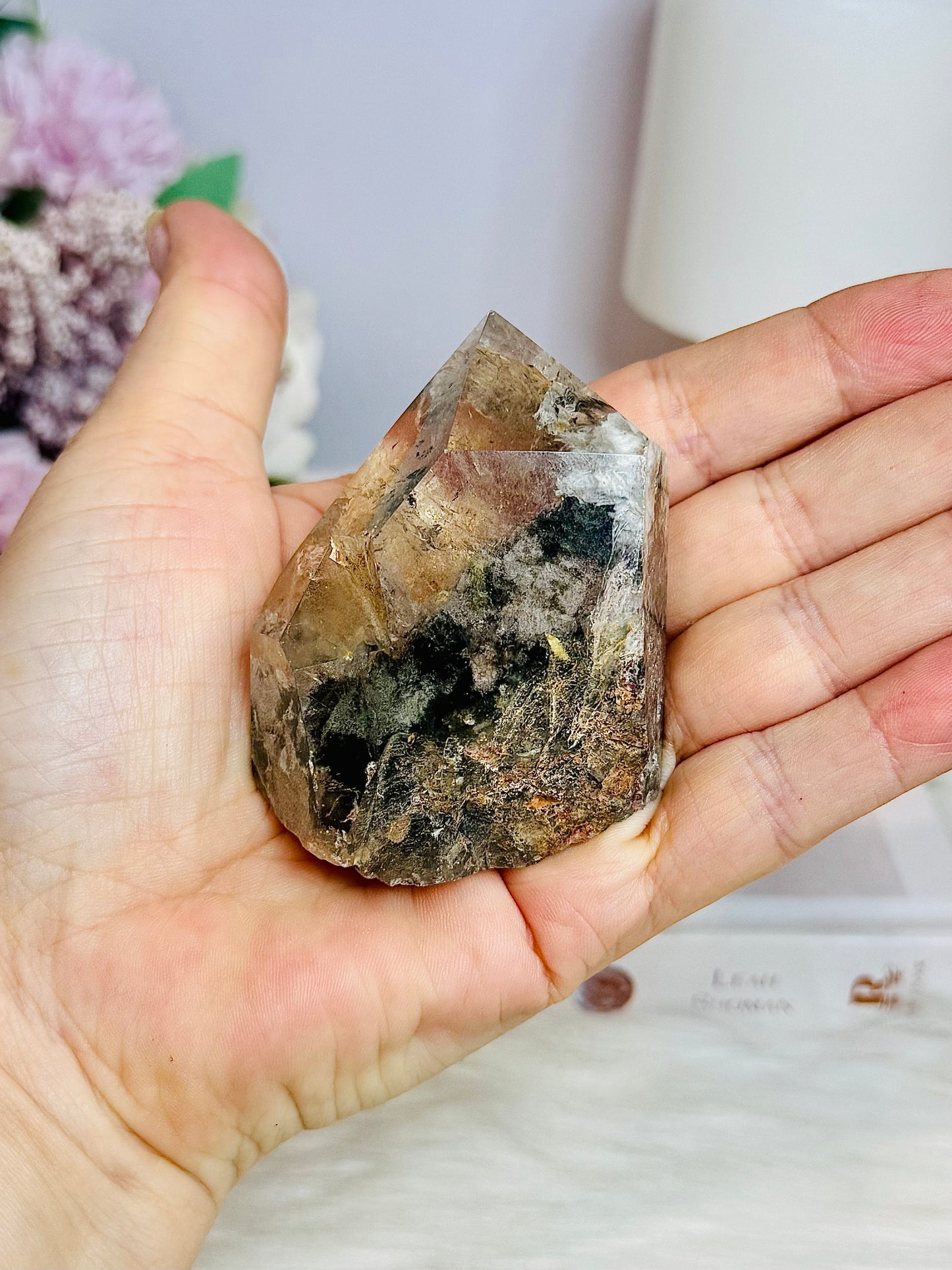 Garden Quartz | Lodolite Natural Freeform 143g