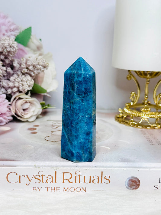 Blue Apatite Tower 8cm
