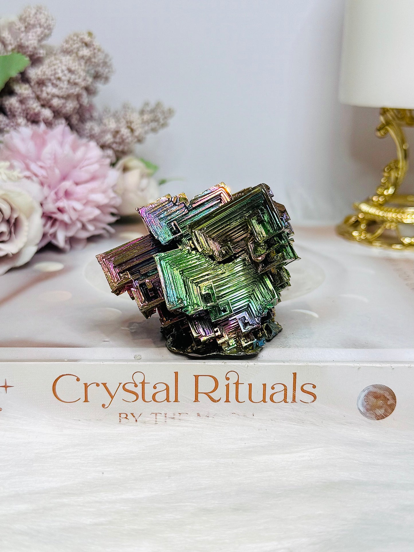 Rainbow Bismuth Specimen 171g