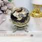 Mexican Lace Agate Druzy Sphere on Stand 331g