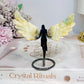 Sky Blue Quartz Angel Wings 9cm