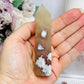 Flower Agate Tower 9.5cm