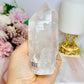 Natural Lemurian Clear Quartz Tower 11cm 399g