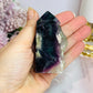 Druzy Rainbow Fluorite Tower 8cm