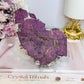 Natural Purpurite Slab on Stand 13cm