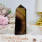 Chocolate Fluorite Tower 9cm