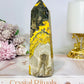 Large Bumblebee Jasper Tower 13.5cm 377g