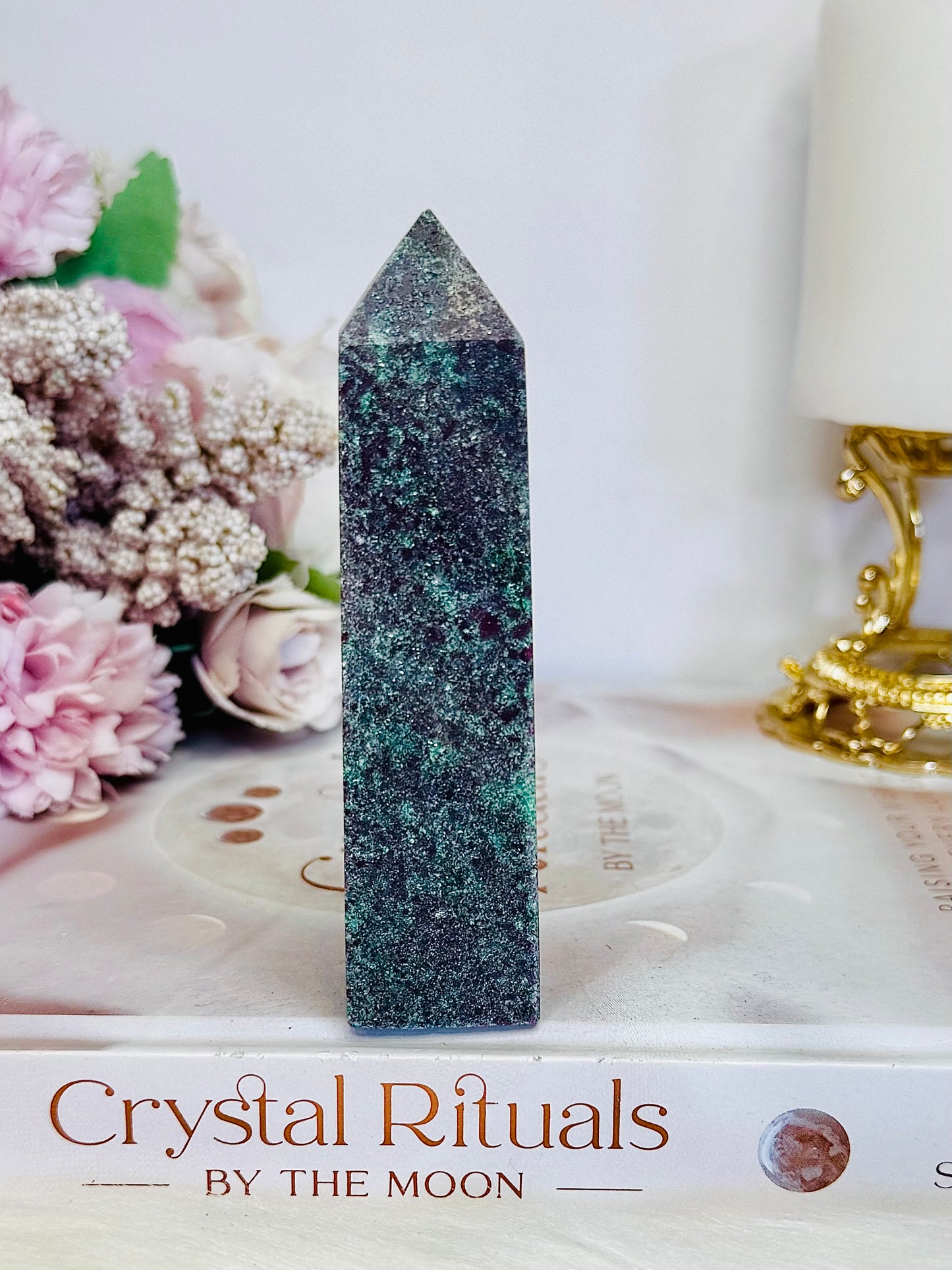Ruby in Zoisite Tower 10cm