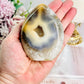 Gorgeous Unique Druzy Agate Carved Freeform | Flame From Brazil 10cm