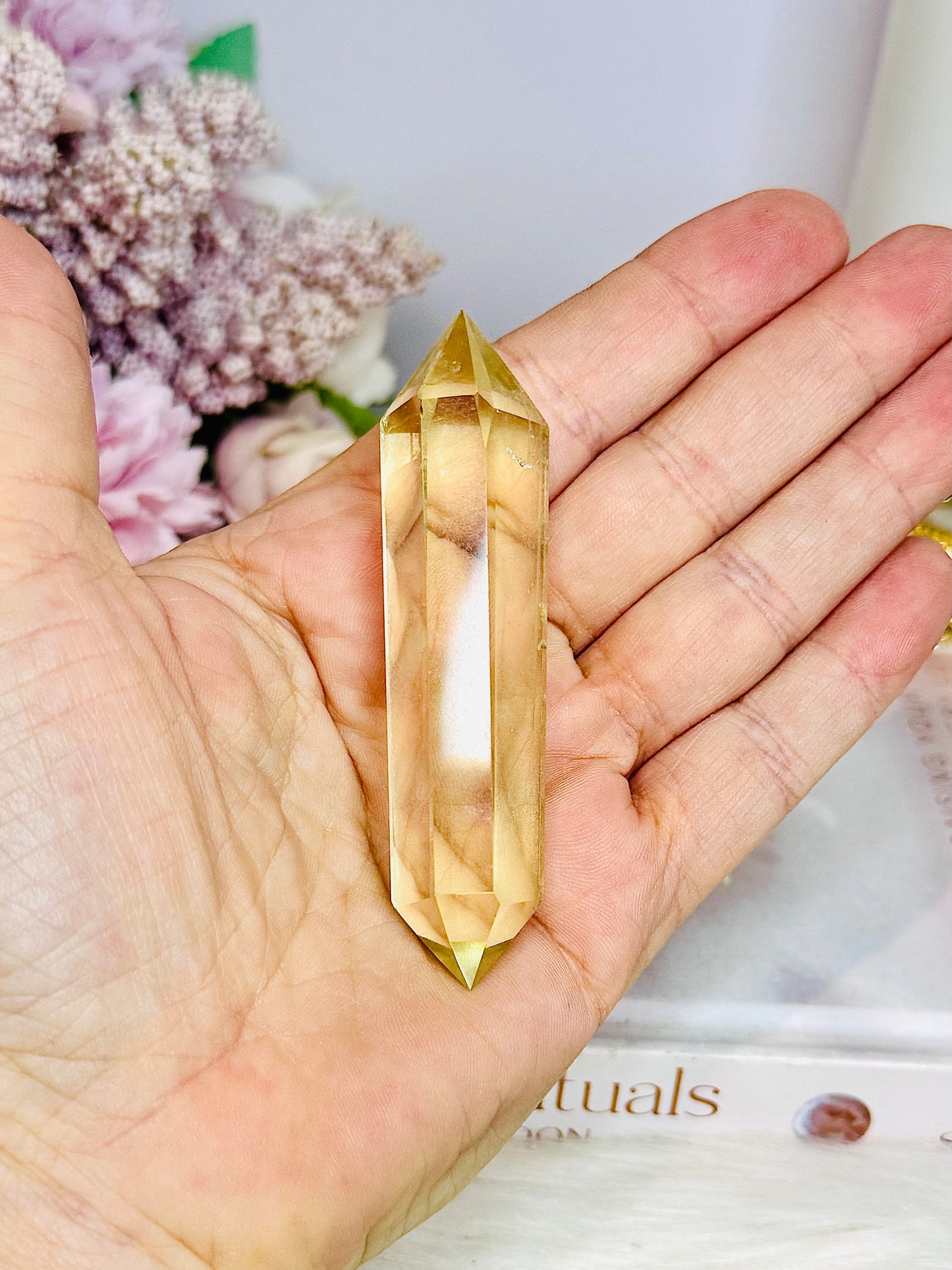 Citrine Double Terminated Point 8.5cm