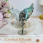 Mexican Lace Agate X Ruby Zoisite Devil & Angel Wings 8cm