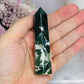 Moss Agate Tower 9cm