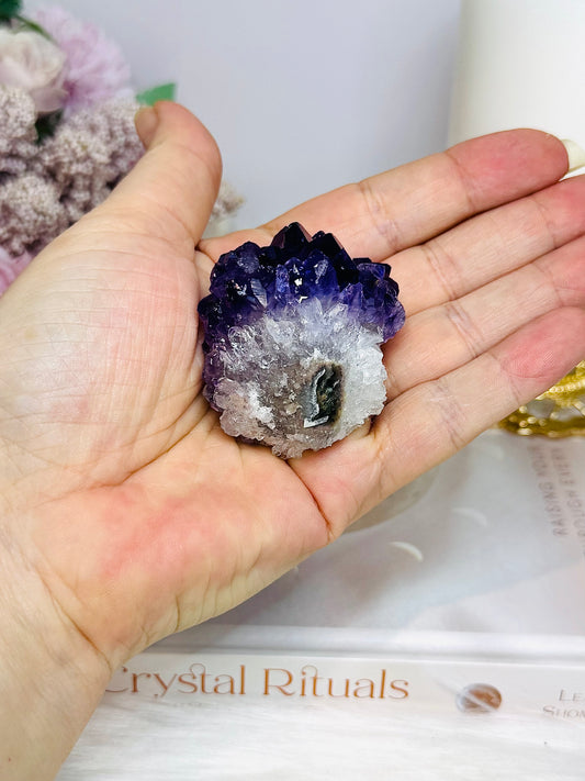 Natural High Grade Stalactite Amethyst Cluster