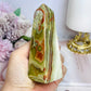 Green Onyx Obelisk | Tower 11cm