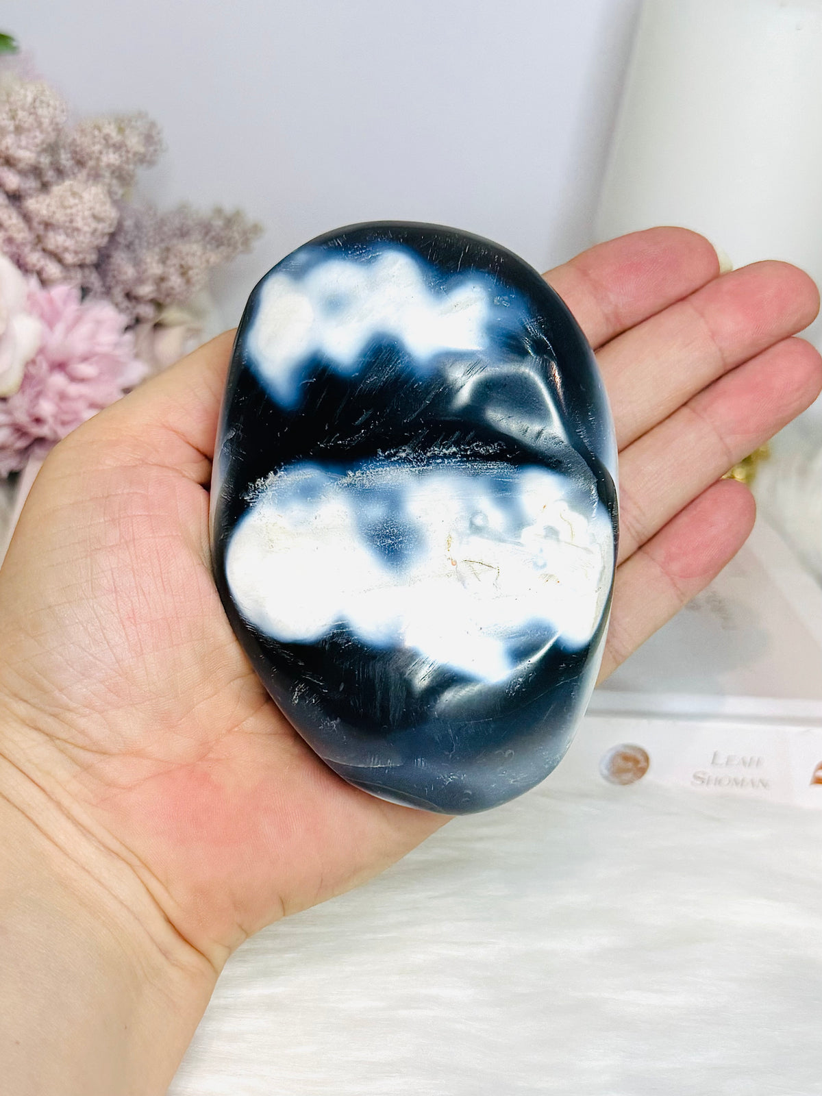 Large Orca Agate Freeform 10.5cm 292g