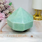 Unique Large Amazonite 8 Sided Freeform 1.17KG (sticker marks on crystal)