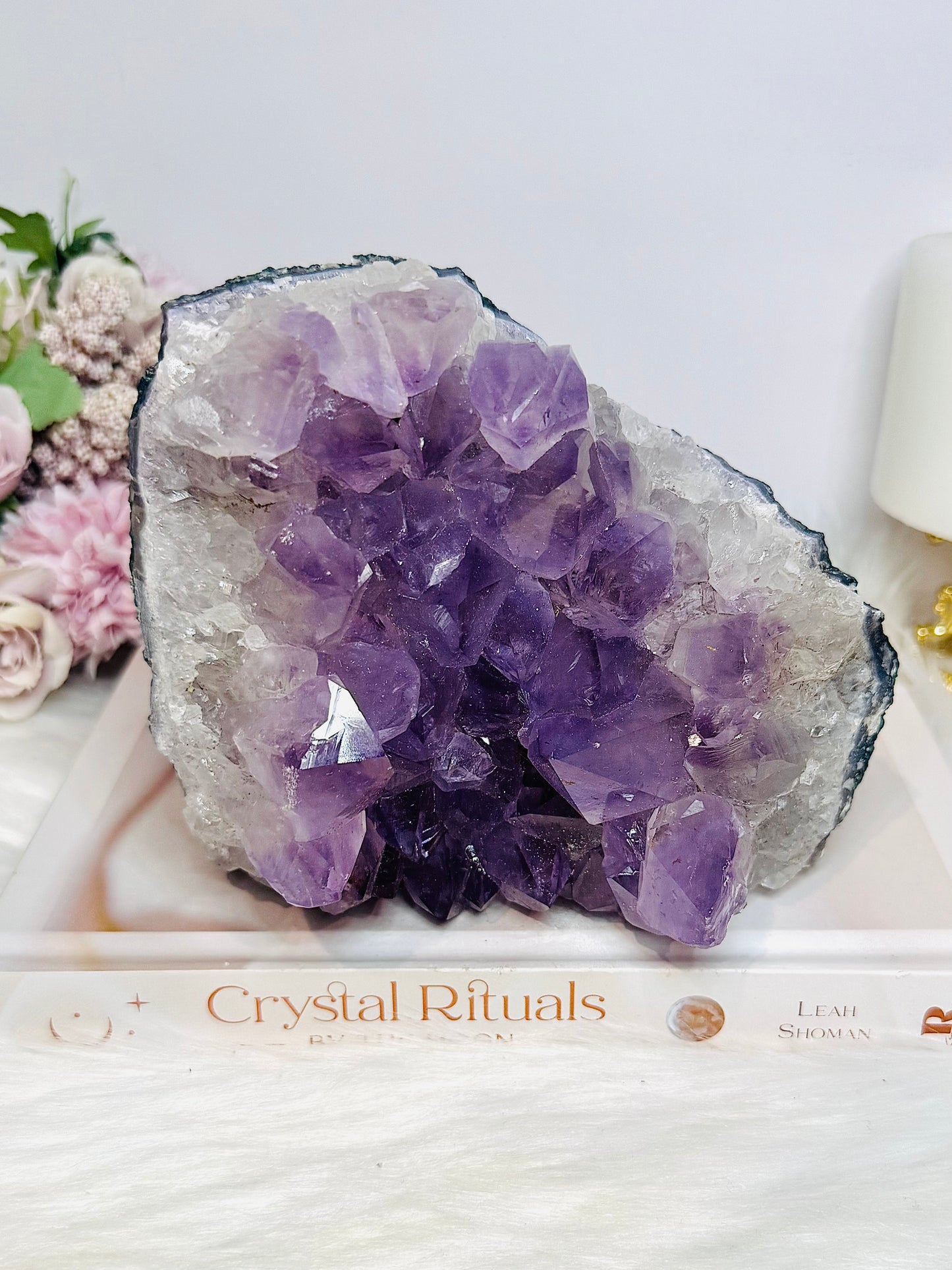 Large Chunky Amethyst Cluster 1.56KG 13cm