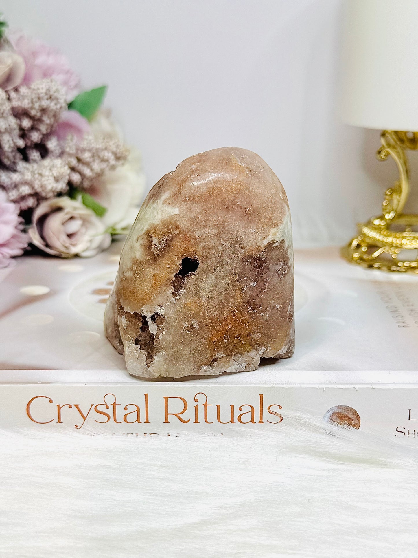 Pink Amethyst Druzy Freeform 7.5cm 299g