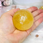 Golden Healer Quartz Sphere on Stand 248g