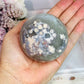 Elegant Green Flower| Blossom Agate Sphere On Stand 289grams