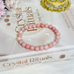 Pink Opal Bracelet in Gift Bag