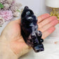 Chunky Large Chevron Amethyst Snail 11.5cm 321g