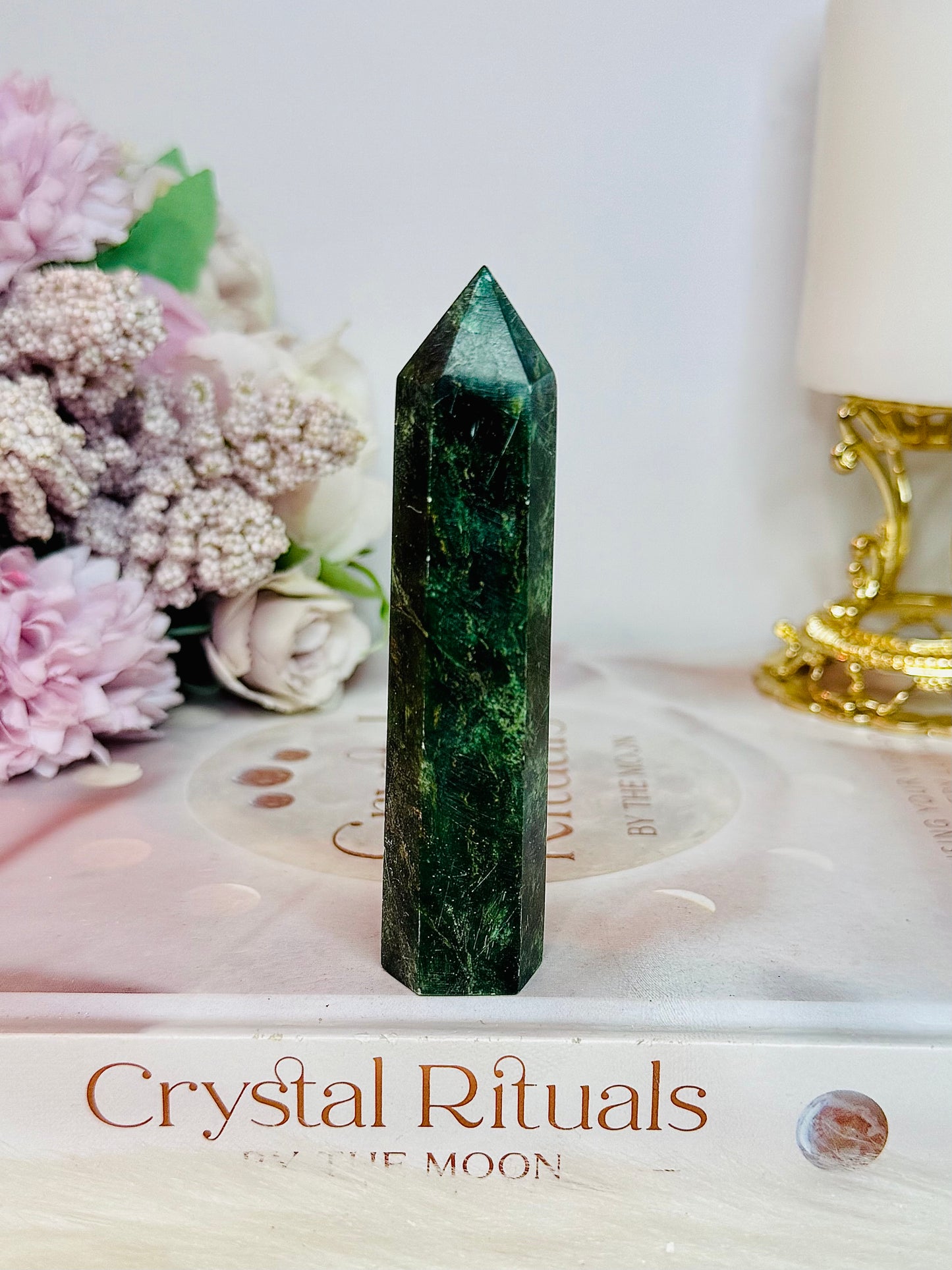 Emerald Jasper Tower 9.5cm