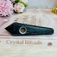Astrophyllite Carved Smoking Pipe 11cm