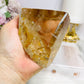 Natural Golden Healer Quartz Polished Freeform 10cm 421g