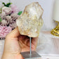 Natural Pink Lithium Cluster on Stand 13cm