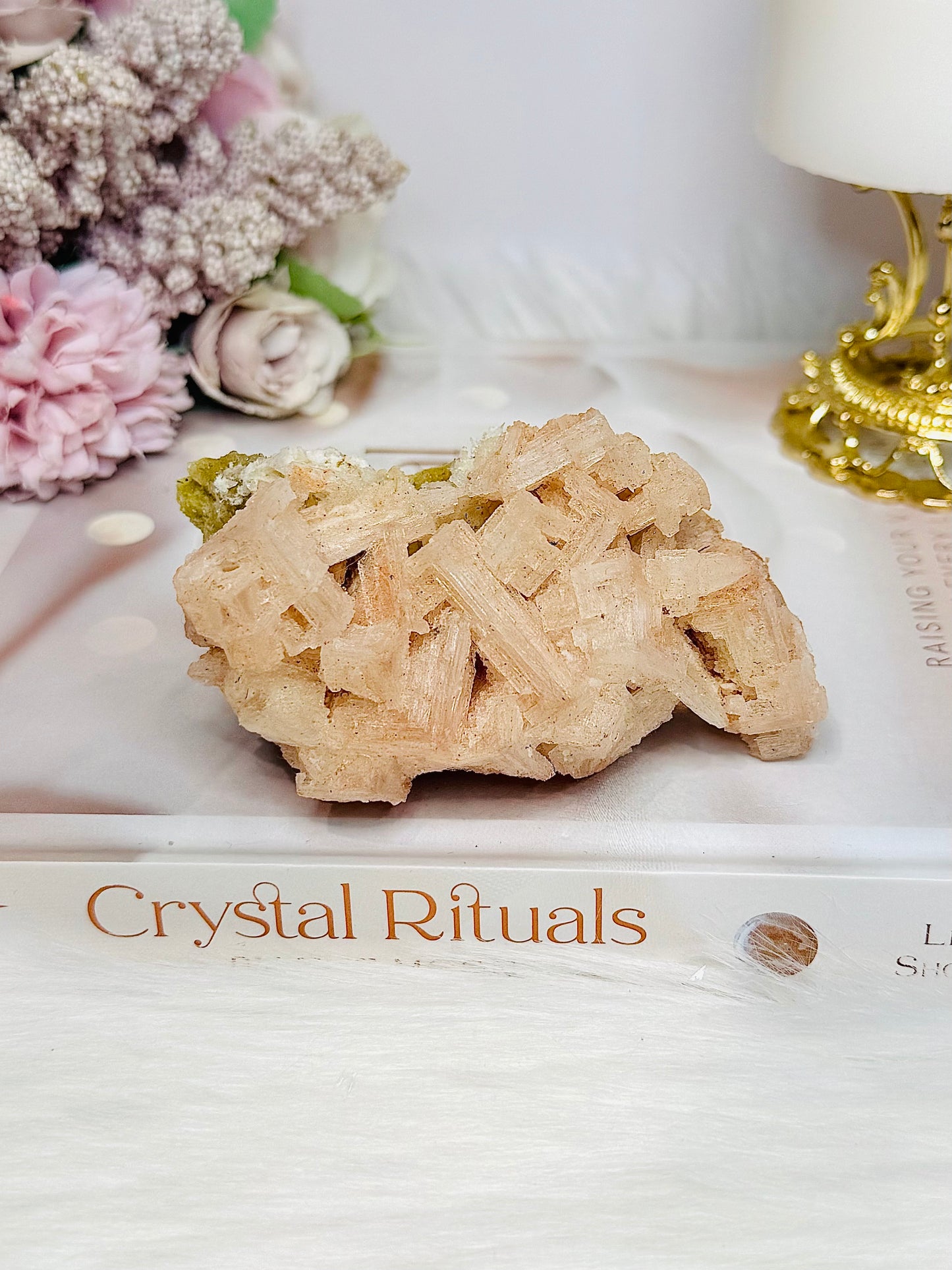 Natural Pink Halite Specimen 10cm 142g From USA