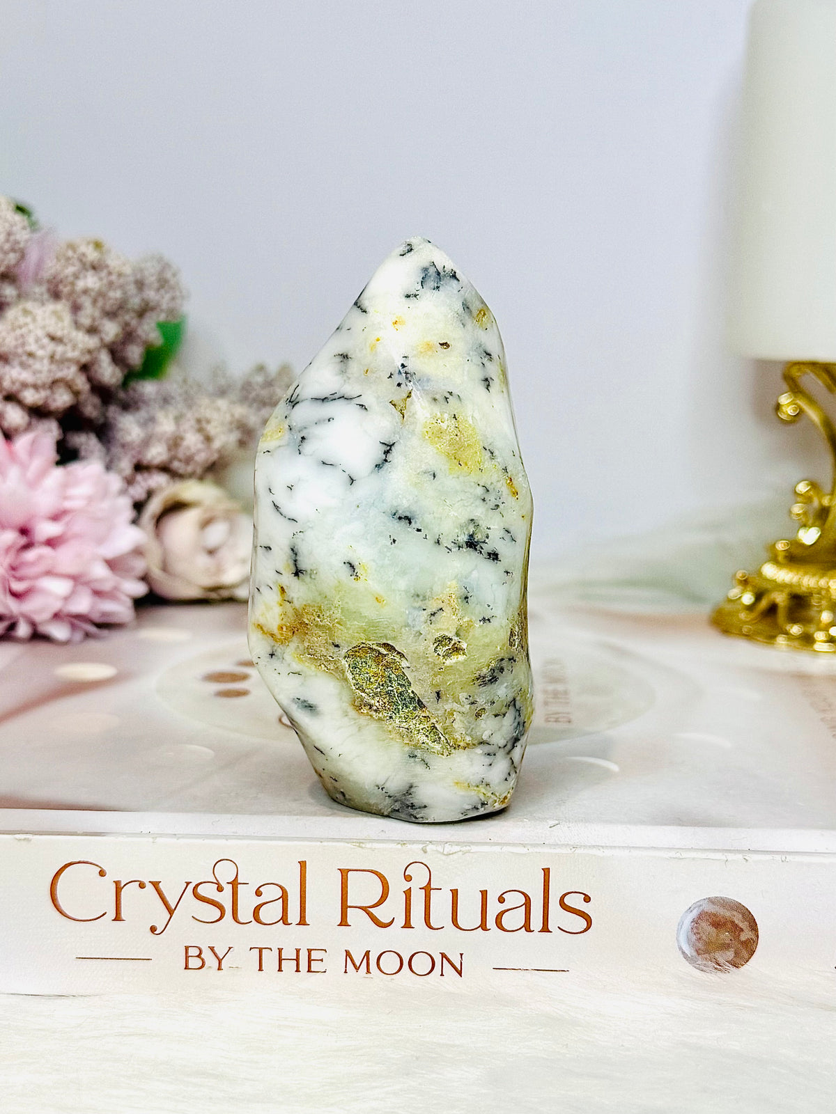 Dendritic Opal Flame 8.5cm