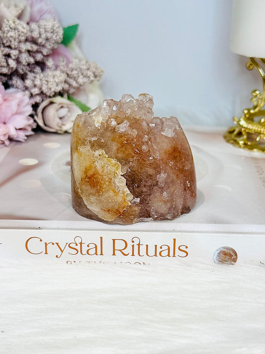 Pink Amethyst Druzy Freeform 307g
