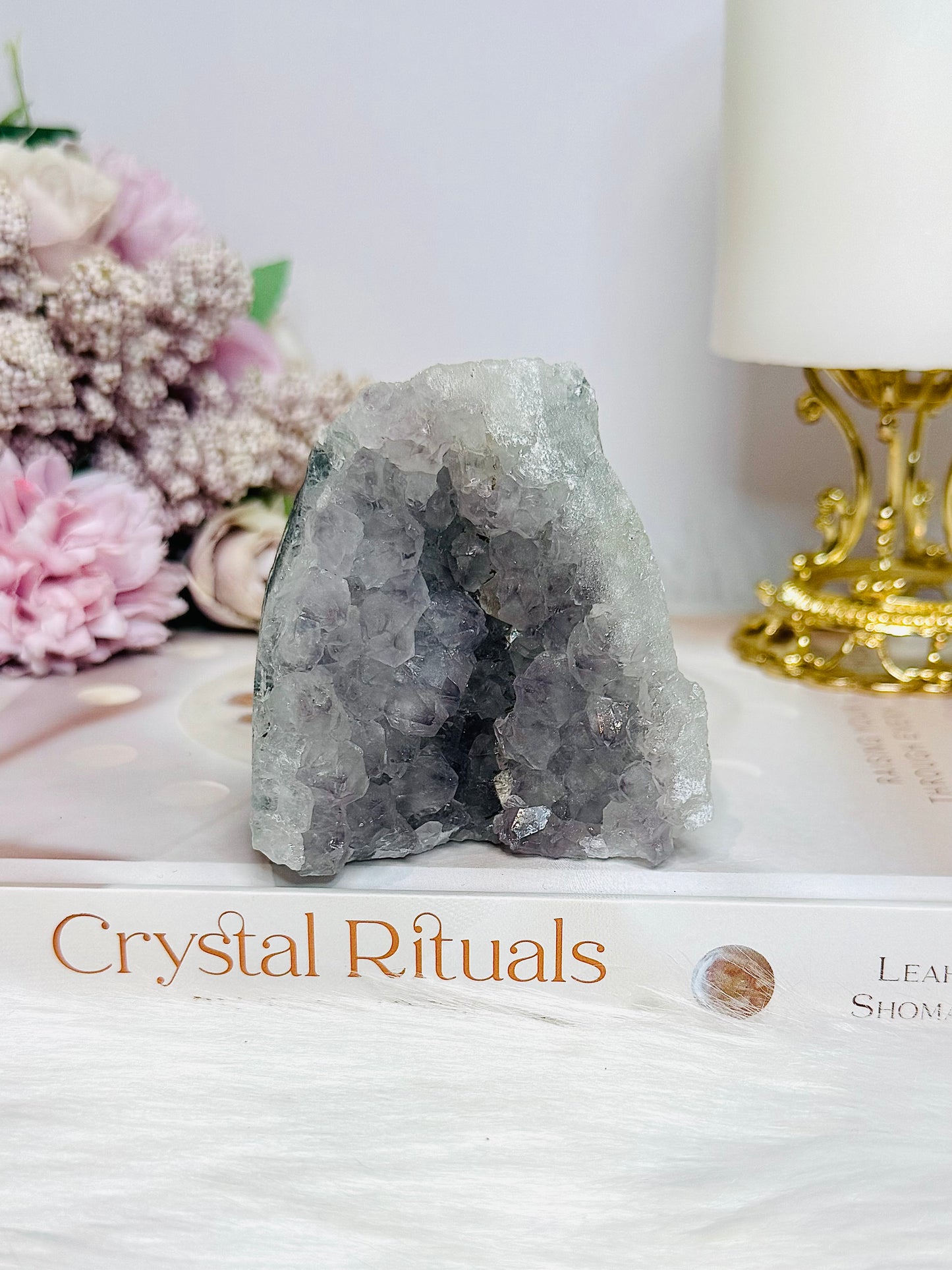 Natural Amethyst Base Cut Cluster 349g