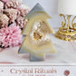 Druzy Agate Christmas Tree 10cm