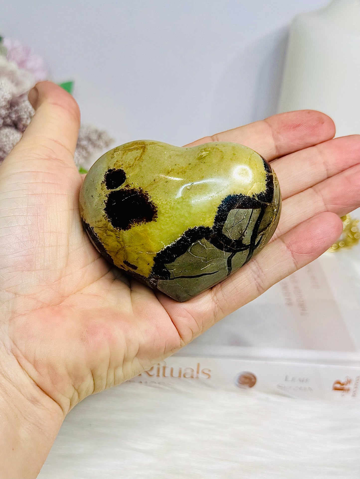 Chunky Septarian Heart 7cm