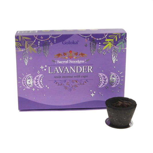 Lavender Smudge Cups Gift Pack x 6