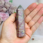 Rare Ruby In Blue Apatite Tower (UV Reactive) 9.5cm