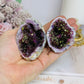 Aura Druzy Moroccan Geode (dyed) 169g