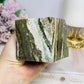 Large Ocean Jasper Druzy Carved Cube 612g