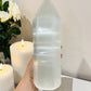 Incredible Huge 25cm 2KG Selenite Charging Tower Absolutely Beautiful