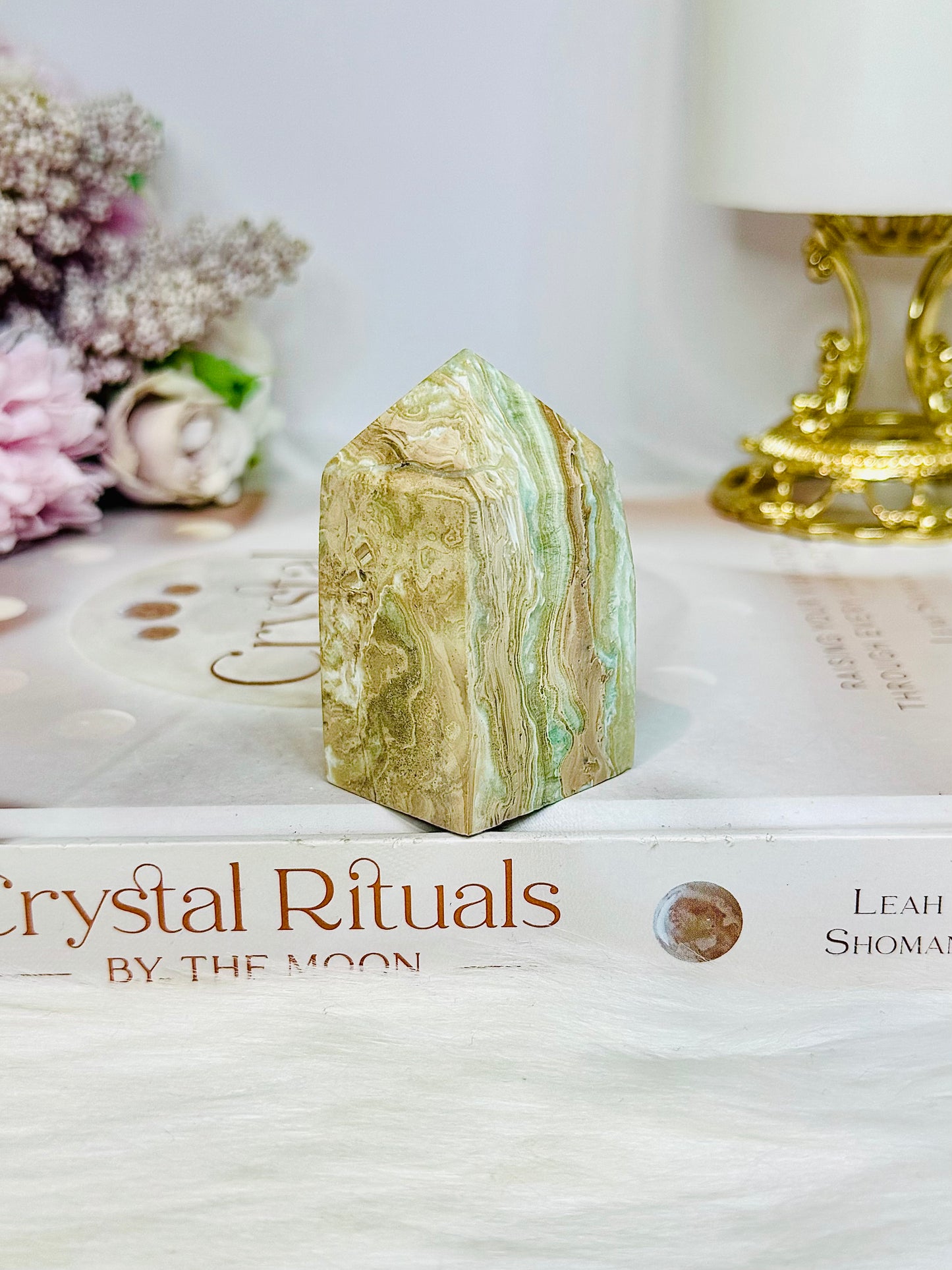 Small Caribbean Calcite Chunky Tower 5.5cm