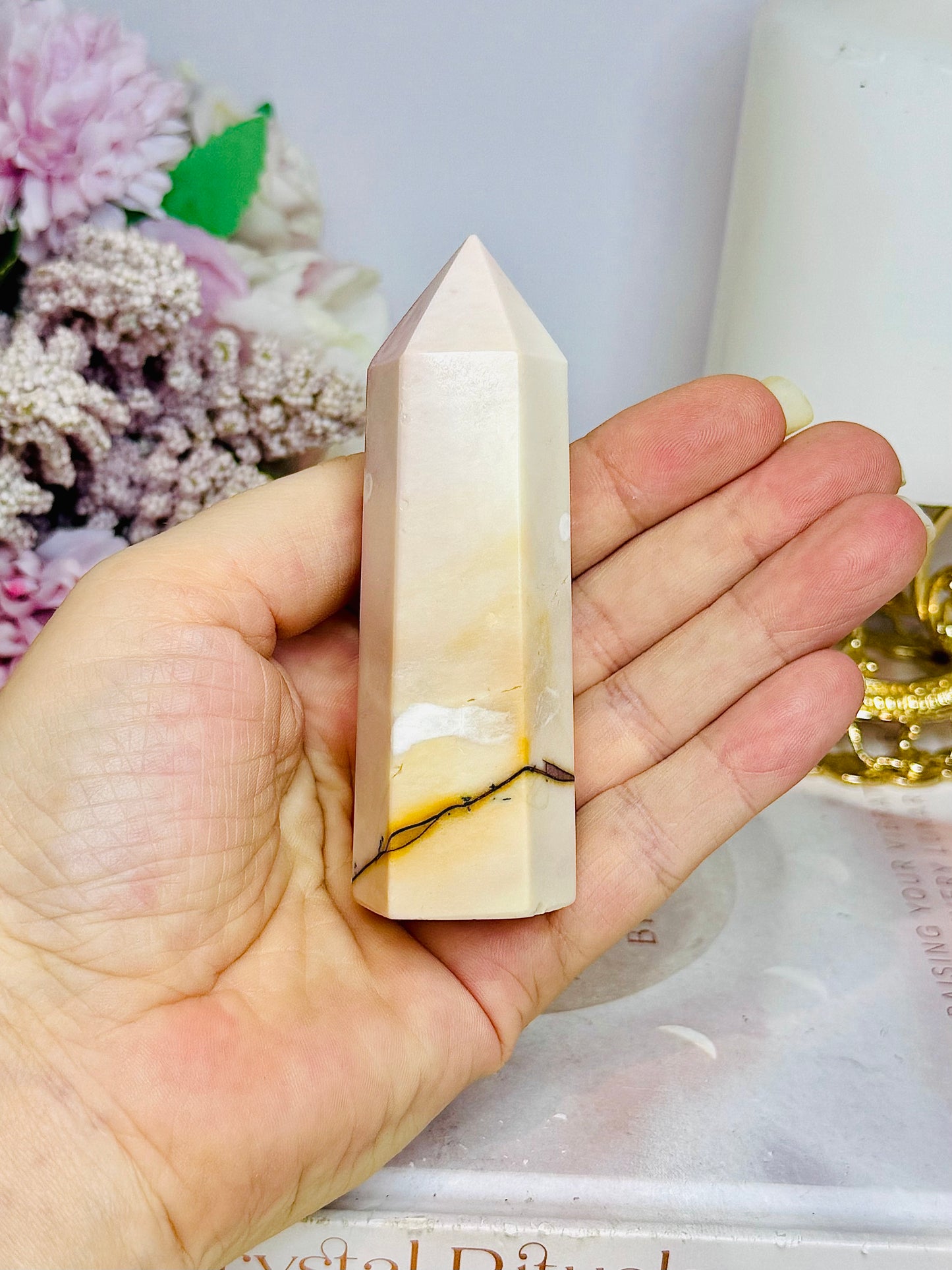 High Grade Mookaite Jasper Tower 9cm